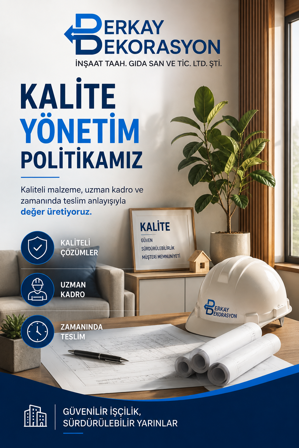 Kalite Yönetim Politikamız