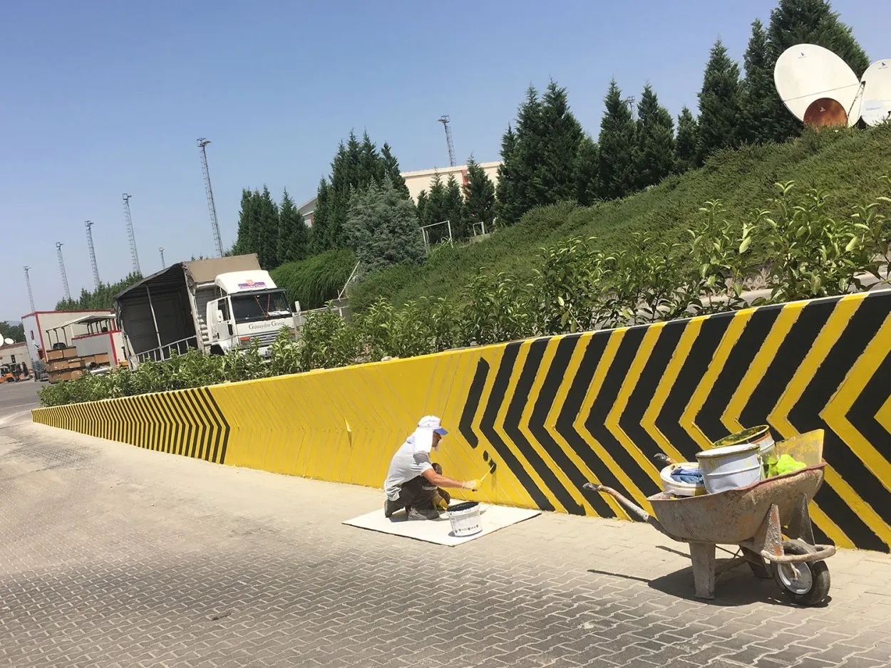 Vestel Yol Çizgi Boyama