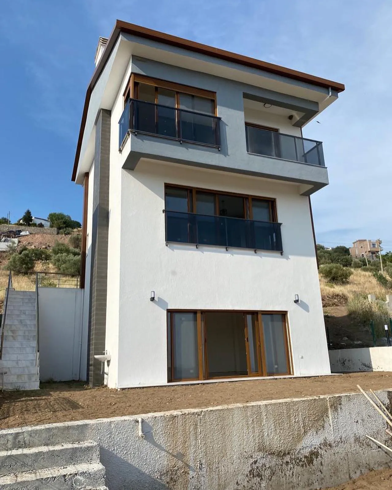 Dikili Çandarlı Bimeyko Sitesindeki Villa Proje