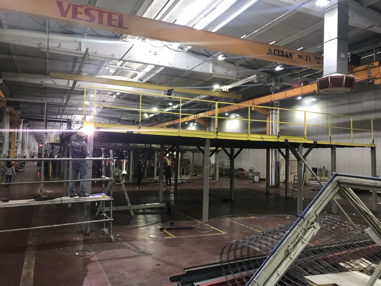 Vestel Beyaz Eşya Çeli̇k Platform İmalatları