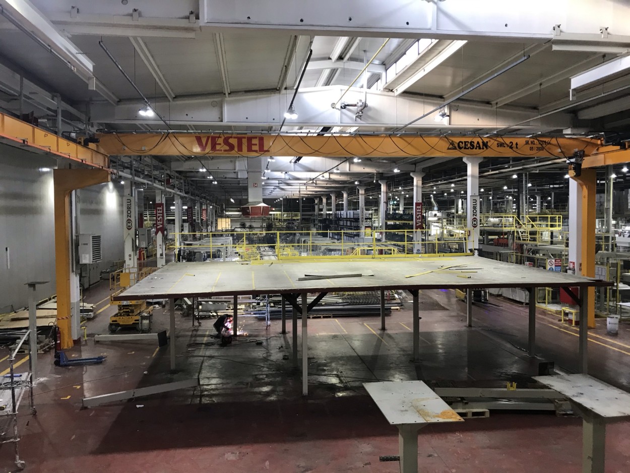 Vestel Beyaz Eşya Çeli̇k Platform İmalatları