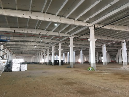 Vestel Kurutma Makinası Fabrikası Prefabrik Aşıkların Boyanması